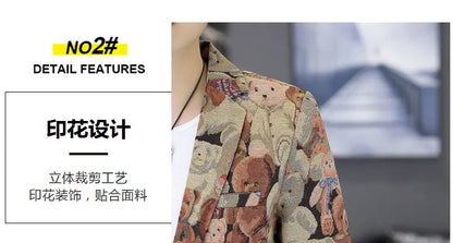 Blazer Men's fashion outdoor travel gentleman wedding Slimming Business versatile Trendy Casual Korean-style formal wear Blazer