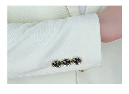 Men's Autumn New Style Slim Fit Pure Color Korean Fashion Administrative Little Suit Jacket Trendy Versatile Top Coat