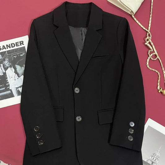 Spring Autumn Women's Blazers Slim Fit Fashion Slimming Elegance Jackets Casual Versatile Coat Outwear for Office Lady Clothing