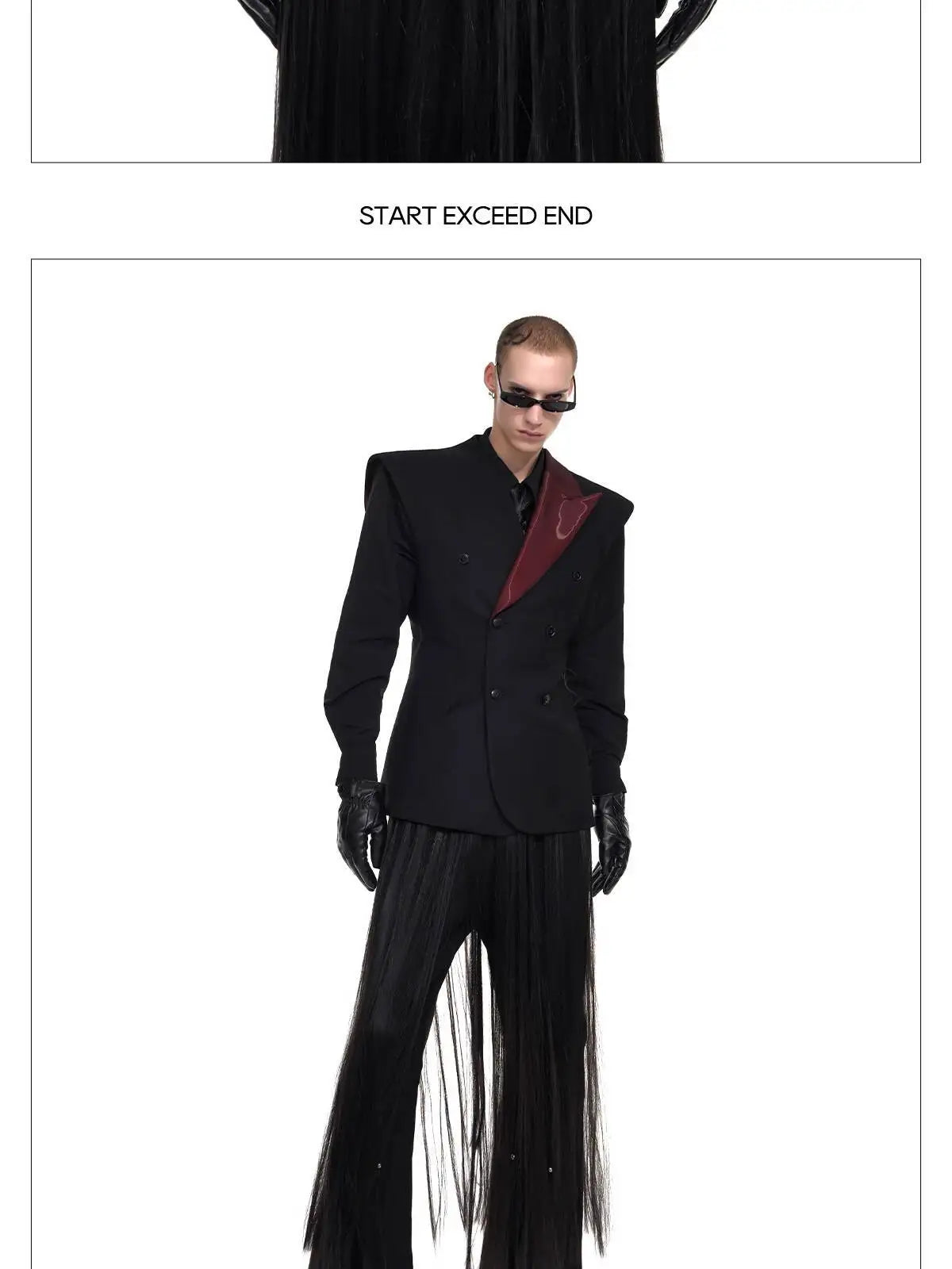 Fashion Original Personalized High Quality Sleeveless Vest Coat Men 2025 New Double Breasted Street Male Waistcoat JY4030