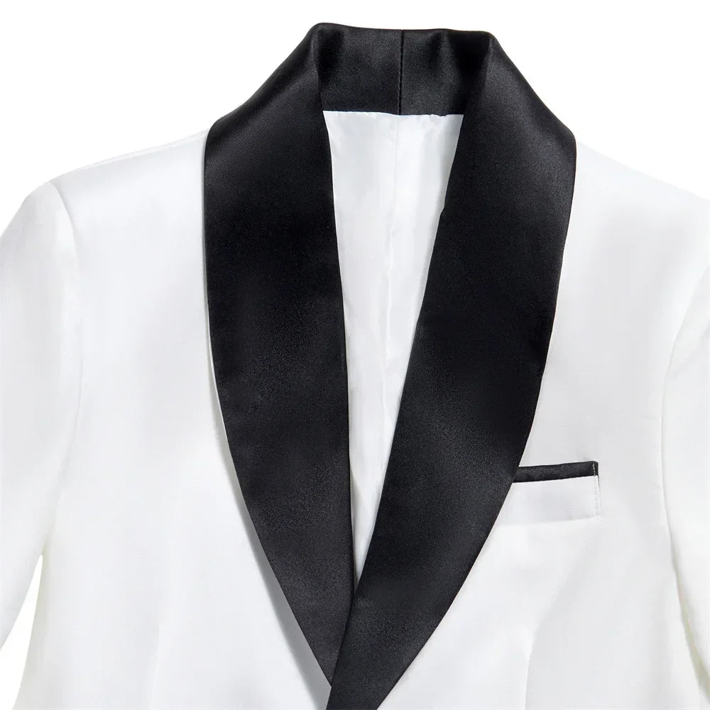 Homecoming Suit for Boys Wedding Guest Kids Formal Tuxedo 5 Pieces Complete Size 3-14T SHIP TODAY Communion Ring Bearer Suits