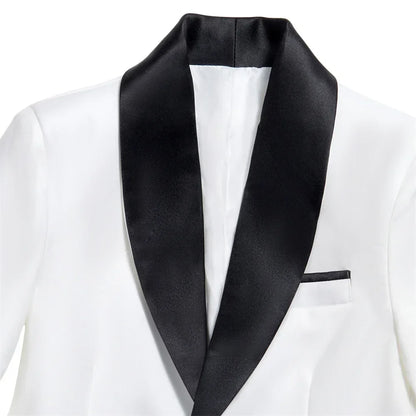 Homecoming Suit for Boys Wedding Guest Kids Formal Tuxedo 5 Pieces Complete Size 3-14T SHIP TODAY Communion Ring Bearer Suits