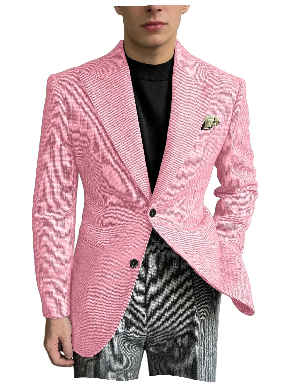 Men's Suit Jacket Formal Suit Blazer Single Breasted Slim Fit Business Banquet Work Wear Man wedding Coat jackets spring fall