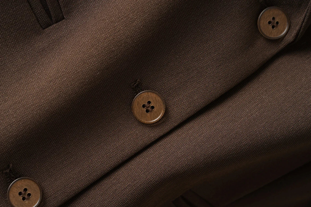 Brown Suit Vest for Women Spring and Autum Short Single-Breasted Slim Workplace Elegant Sleeveless Top Jacket