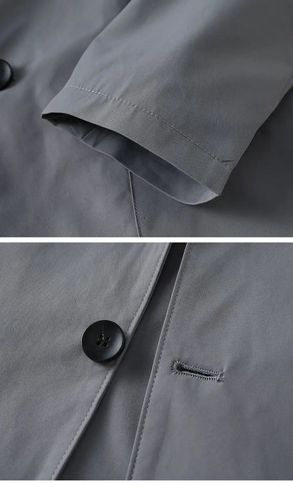 Spring-Summer-Fall Light Style Korean Men's Fashion Stylish, Dashing, Versatile Business Casual Sun Protection Suit