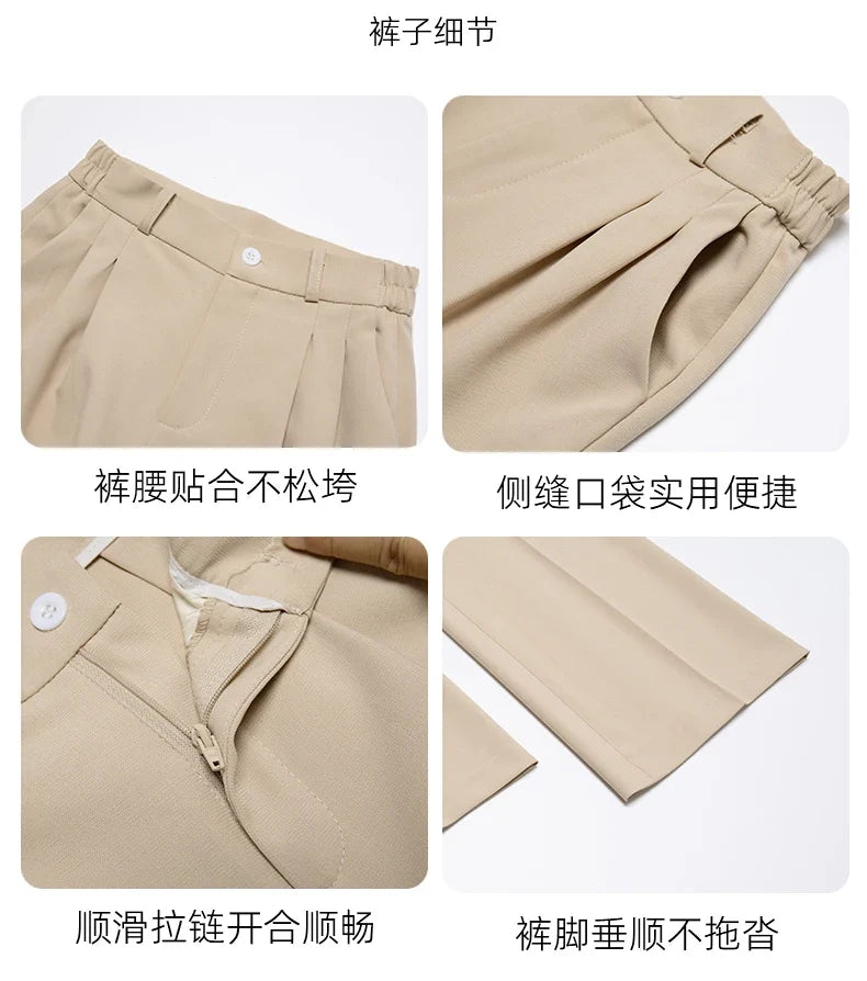 Fashionable Professional Women's Clothing, Two-Piece Blazer+Pants, Exquisite Elegant, 2026 Spring/Summer New Collection