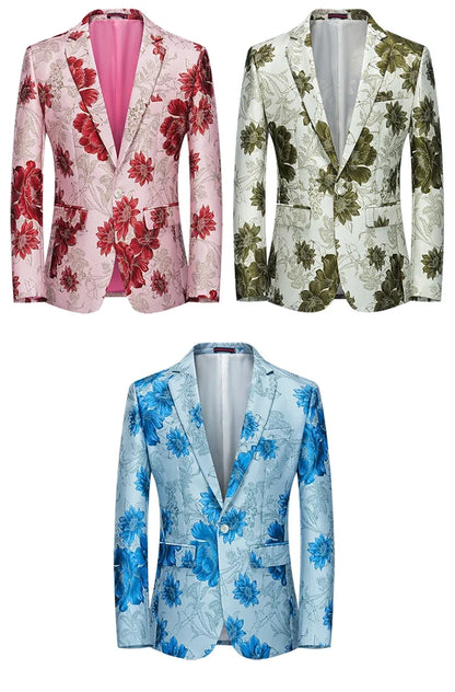 High Quality Men Fashion Handsome Fashion Suit Personality Stage Performance Banquet Business Casual Small Suit  Blazer Mujer