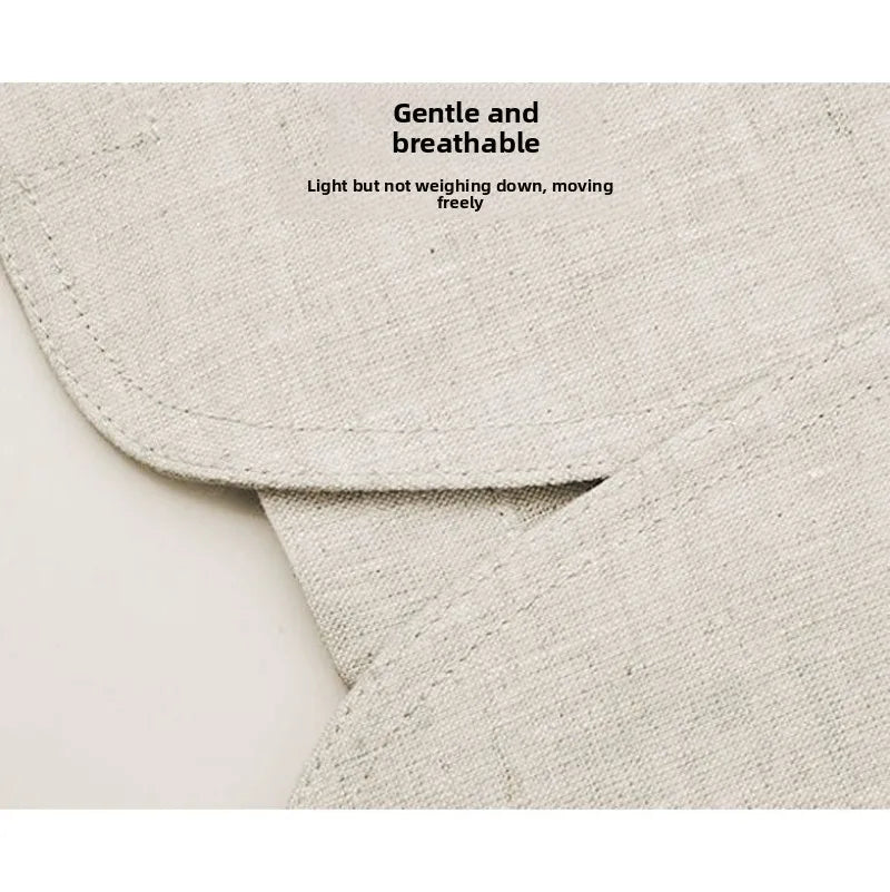 Linen Blazer A Stylish Versatile Men Business Casual Piece That Is Comfortable Breathable and Suitable for All Occasions Blazer