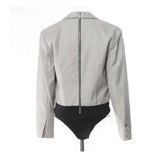 2026 Spring Autumn New Women Jacket Niche Design Pleated Zipper Blazer Stylish Elegant Fashion Coat High-end Jumpsuit H2720