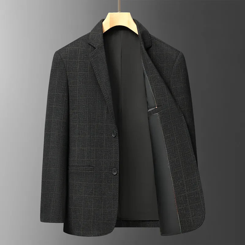 Blazer Outdoor Men's Casual, Fashionable, Sporty, Slimming, Trendy British Style, Versatile Business Gentleman Wedding Blazer