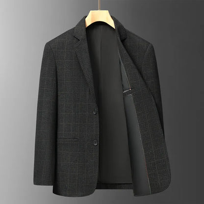 Blazer Outdoor Men's Casual, Fashionable, Sporty, Slimming, Trendy British Style, Versatile Business Gentleman Wedding Blazer