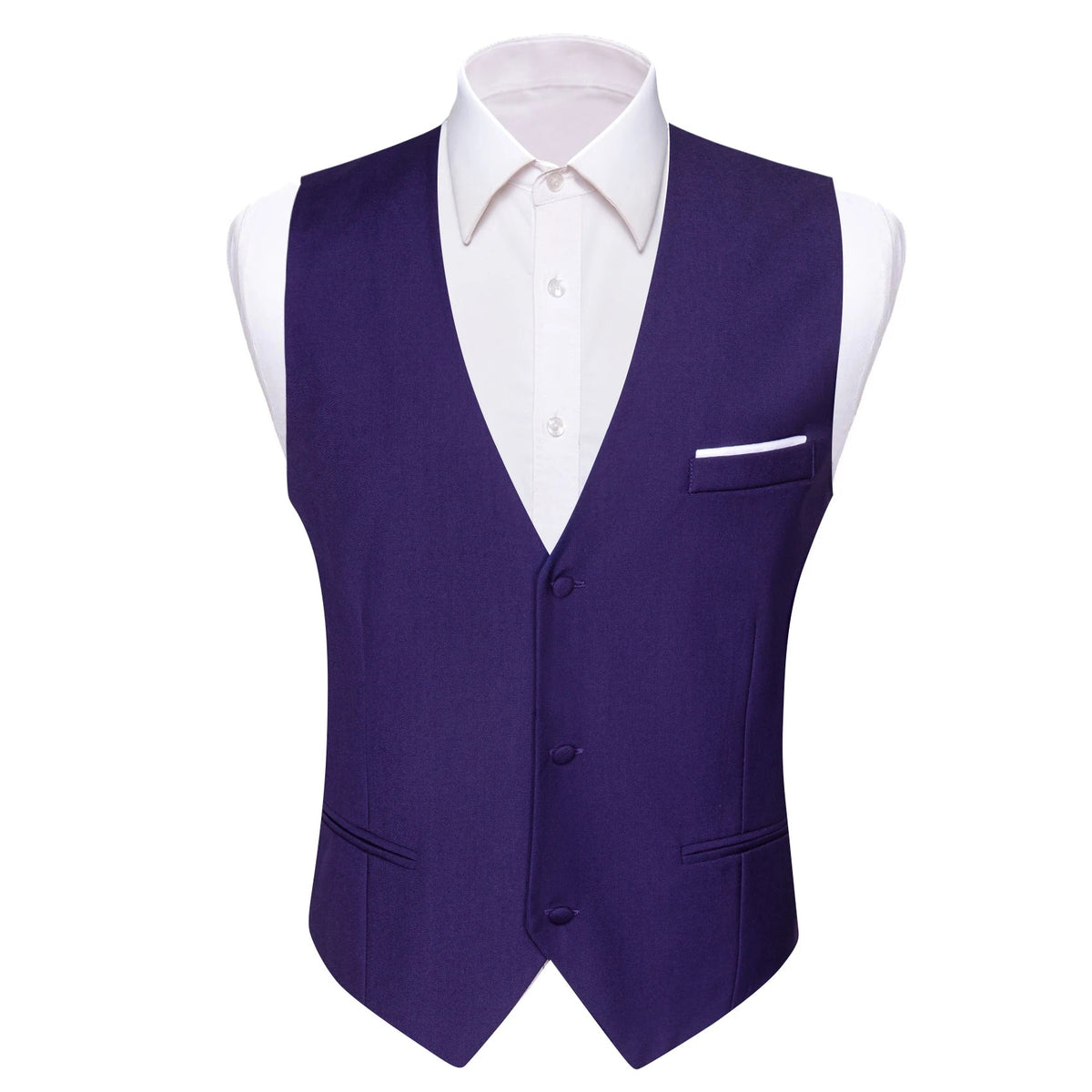 Men's Slim Fit Dobby Vest – Multi-Color Formal Waistcoat for Weddings & Smart Events