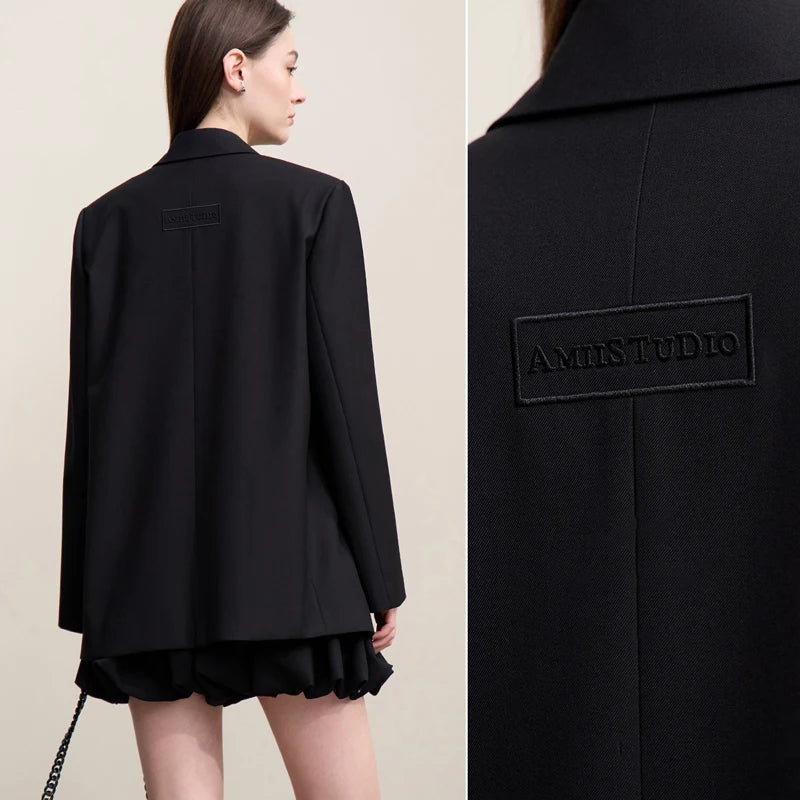 Women's Jackets 2026 Autumn New V-neck Vest Bud Shorts Separate Blazer Women's Fashionable Versatile Top Female 12641056