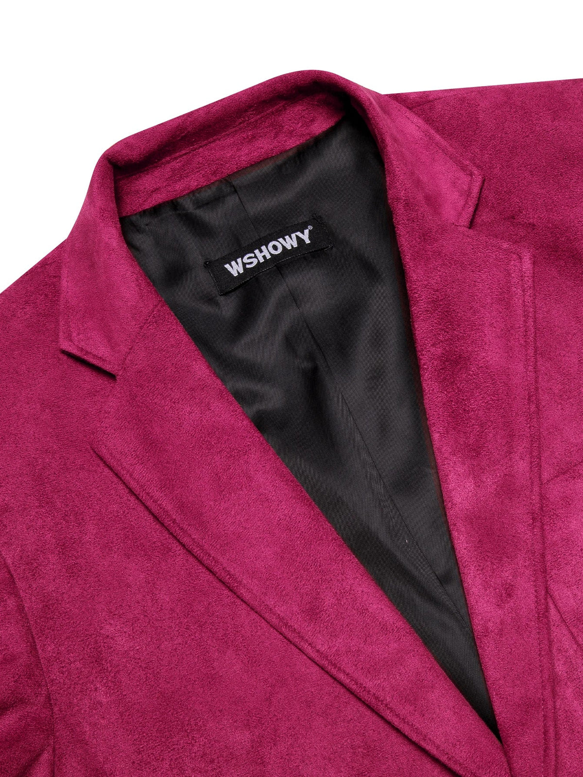Vintage Mens Suede Blazer Jacket Casual Business Single Breasted Suit Coat Long Sleeve Patch Pocket Blazer for Office Streetwear