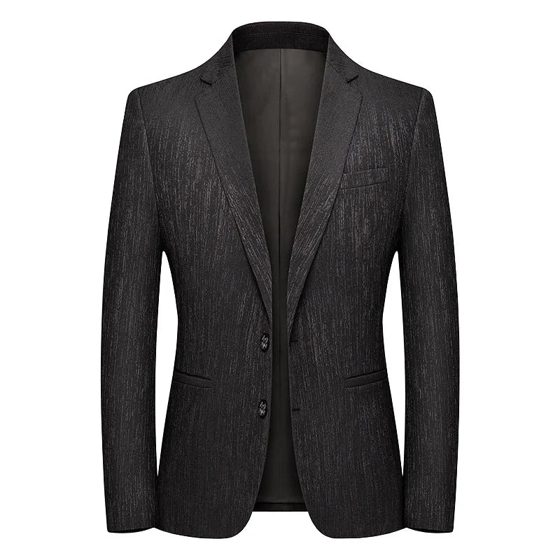 Blazer New Men's Fashionable Outdoor Travel Premium Business Wedding Versatile Host School Fit Casual Korean Version Blazer