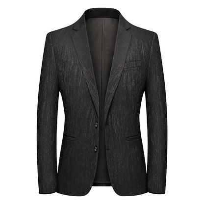 Blazer New Men's Fashionable Outdoor Travel Premium Business Wedding Versatile Host School Fit Casual Korean Version Blazer