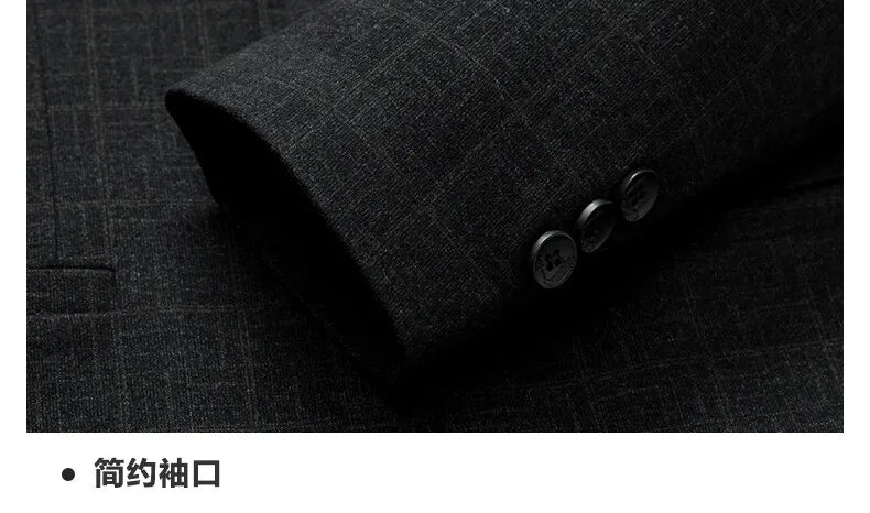 Blazer Outdoor Men's Casual, Fashionable, Sporty, Slimming, Trendy British Style, Versatile Business Gentleman Wedding Blazer