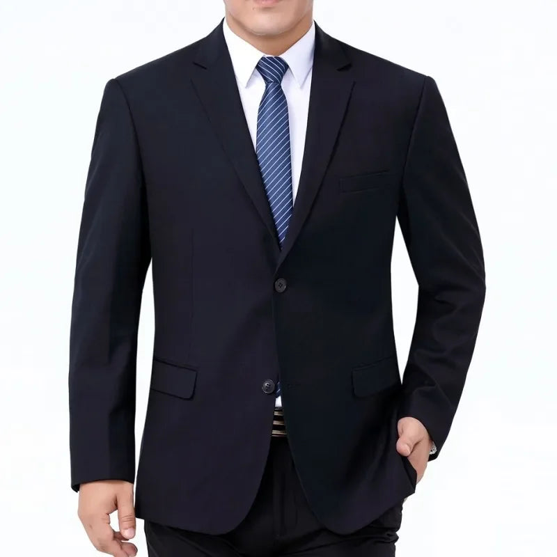 Men's Smart Casual Suit – Single Breasted Formal Suit for Weddings, Business & Office Wear