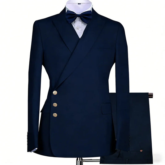 Men Suit 2 Pieces White Single Button Solid With Lapel For Wedding Banquet Birthday Business Work Office Set Jacket And Pants