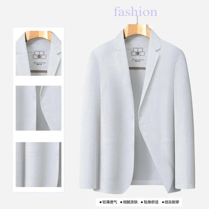 Blazer 2026 New Men's Fashion Outdoor sunscreen Blazers men Slim Casual quick drying sunscreen clothing Formal Wear jackets