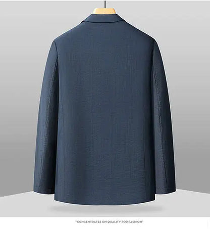 Blazer Men's Fashion Outdoor Travel Wedding Stylish Multi-purpose Casual Slim-Fitting Lightweight Cool and Breathable Blazer