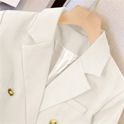 Slim Fit Women's Office Blazer High-End Casual Korean Fashion Spring Autumn New Loose Blazers Temperament Coats for Women
