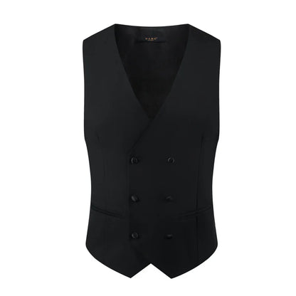Rhinestone Lapel 3 Piece Suit Set (vest+Blazer+Trousers) Business Formal Casual Suits Wedding Groom Party Stage Men's Suit M-5XL