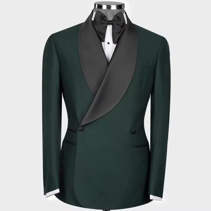 Men's Solid Style Blazer Fashion Wedding Smart Casual Business Jacket Best Man Suit Formal Party Wear Single Coat