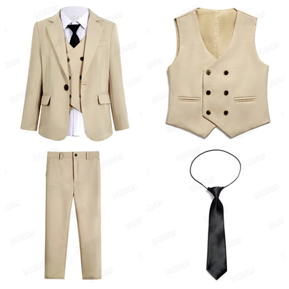 Boys Suit Set for Kids – Formal Tuxedo for Wedding, Party & Special Occasions