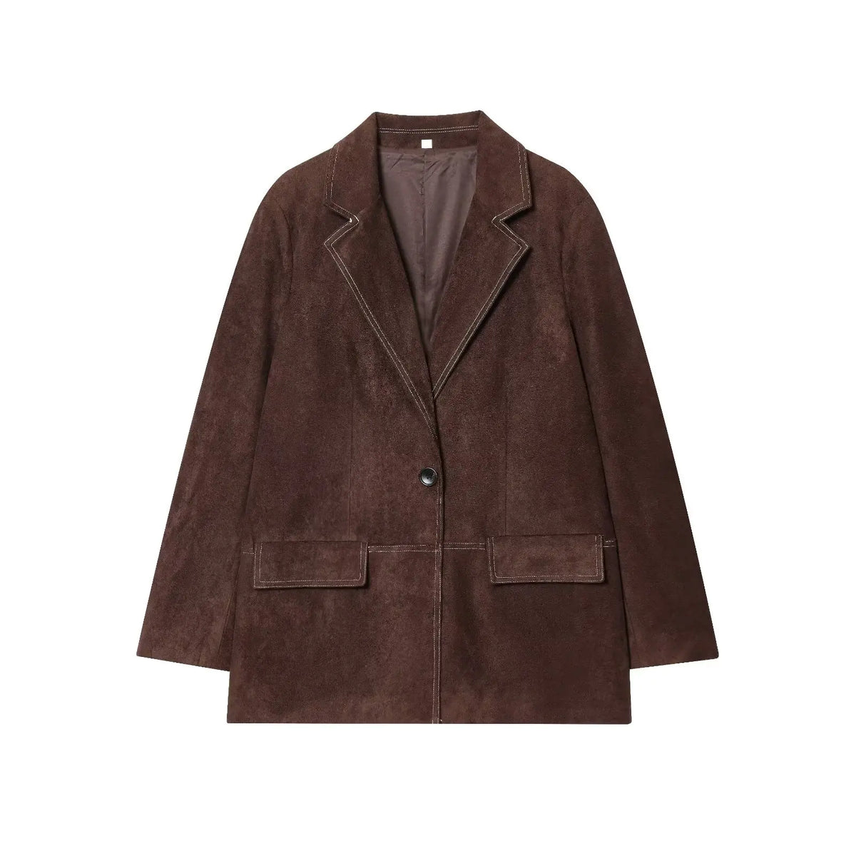 Fashionable Straight Leg Suit Jacket Women's Business Casual Long Sleeve Polyester Coat JNLEAOG Autumn New Arrival