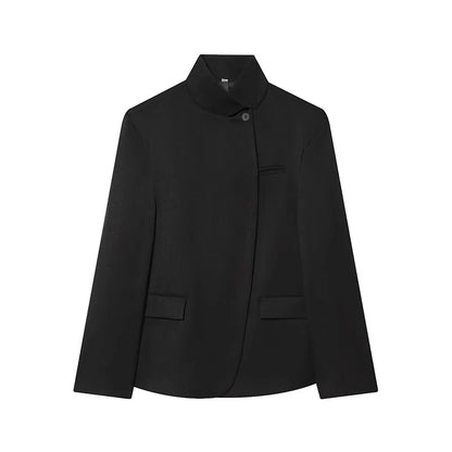 Tidalyf Women's 2026 New Autumn Office Blazers Chic Elegant Women Jackets Fashion Youth Travel Holiday Joker Streets Warm Coats