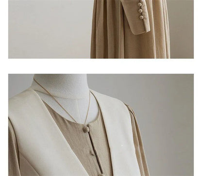 Women Fashion Leisure V-neck Lined Waistcoat Korean Female Short Suit Sleeveless Spring Autumn Lady Solid Color Blazer Vest Tops