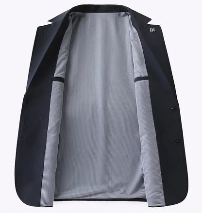 Blazer Men's Fashion Business Outdoor Travel Youth Campus Wedding Versatile Host Shaping Casual Korean Style Thin Style Blazer