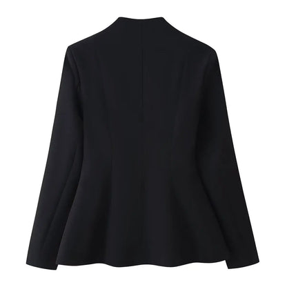Women Black Gothic Emo Jacket Coat Vintage Fashion Coats Streetwear Long Sleeve Heart Hollow Jacket Outerwear 2000s Clothes 2026