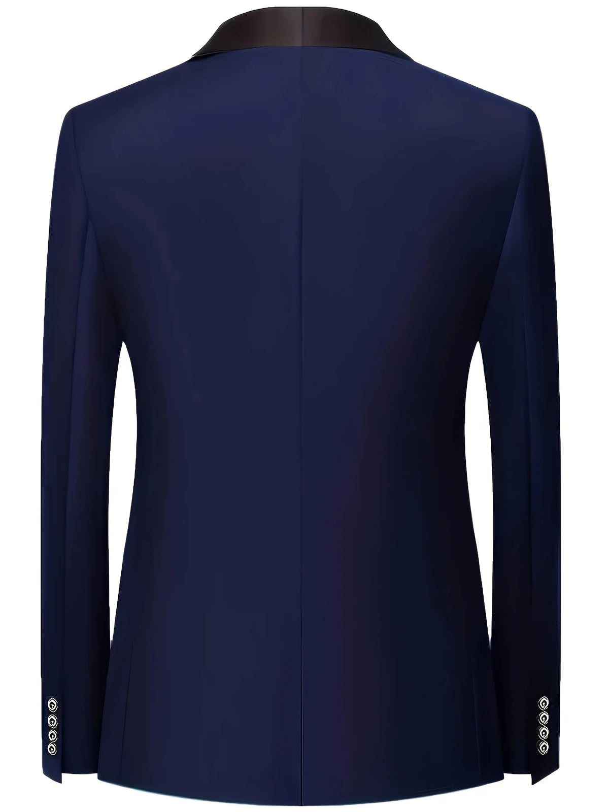 Ensemble de costume habillé pour homme, coupe ajustée, décontracté pour affaires, smoking de mariage, manches longues, revers crantés, marié