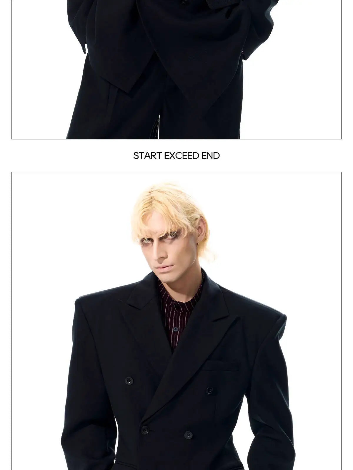 Luxury Social Clothes Men's Fashion Detachable Leather Neck Design Blazer Coat Men's 2025 Double Breasted Jacket JY4350