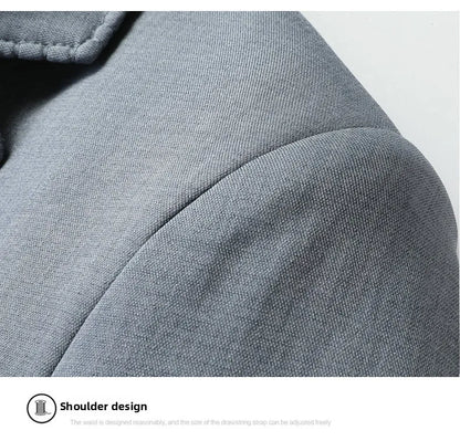 2026 Blazer Lightweight High-end Men's Fashionable Business Outdoor Travel Youthful Wedding Hosting Casual Korean Style Blazer
