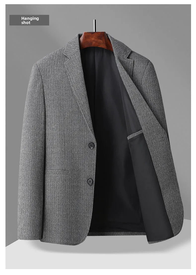 Blazer New Men's Fashionable Outdoor Travel Premium Business Wedding Versatile Host School Fit Casual Korean Version Blazer