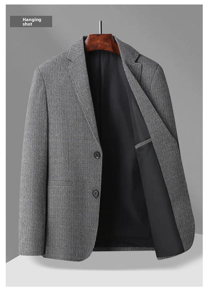 Blazer New Men's Fashionable Outdoor Travel Premium Business Wedding Versatile Host School Fit Casual Korean Version Blazer