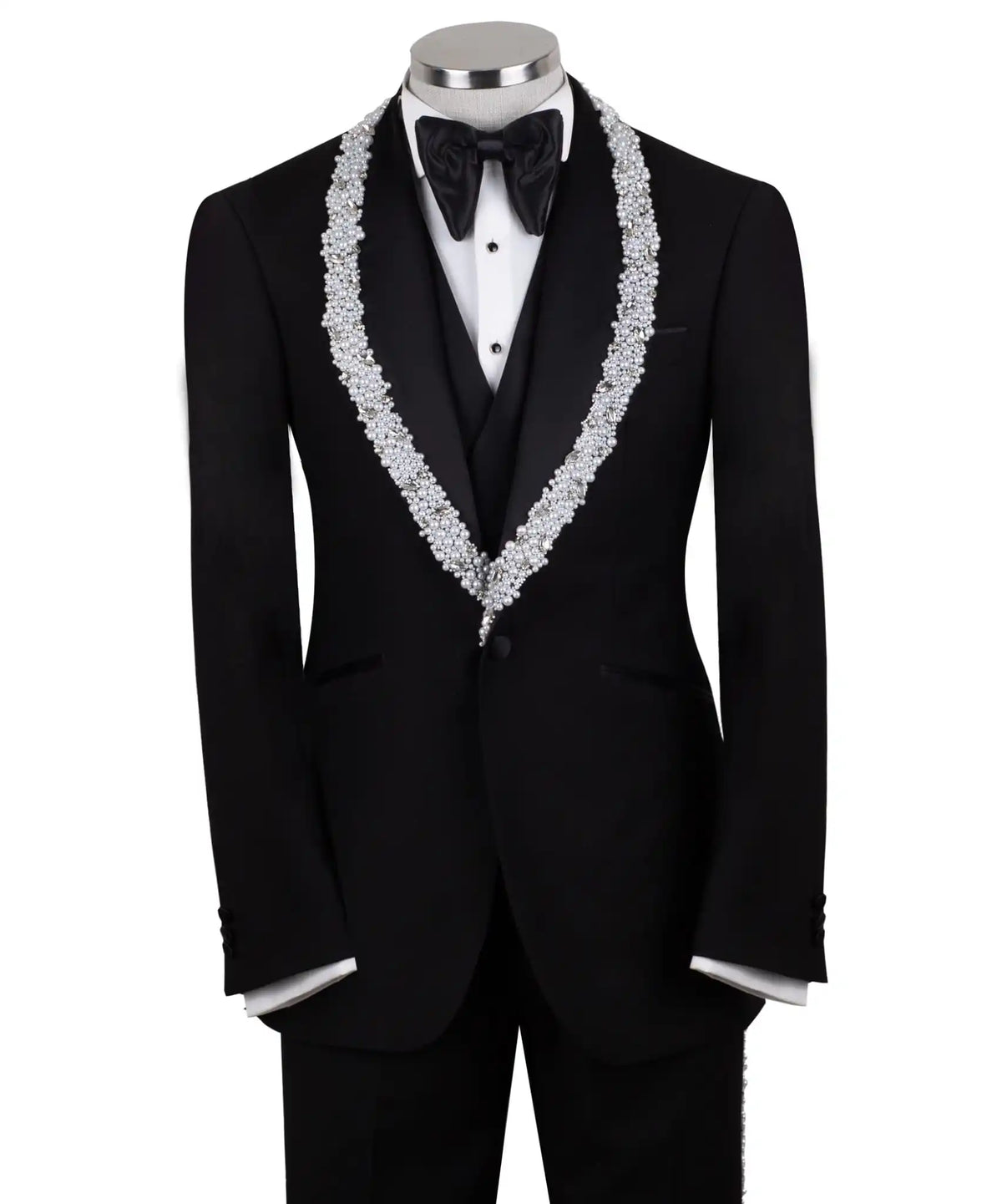 Modern Men's Suit 3 Pieces Blazer Vest Pants Business Formal Work Wear Wedding Groom Tuxedos Customized Costume Homme M6181