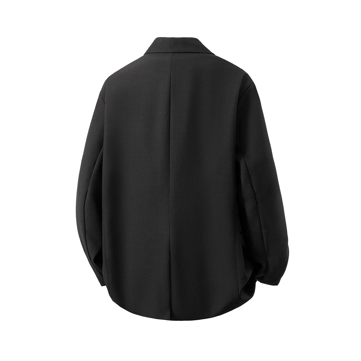 Man Dress Luxury Suit Jacket Japanese Uniform Coats 2026 Yamamoto Style Unisex Metal Buckle Shoulder Pads Black Cool Streetwear
