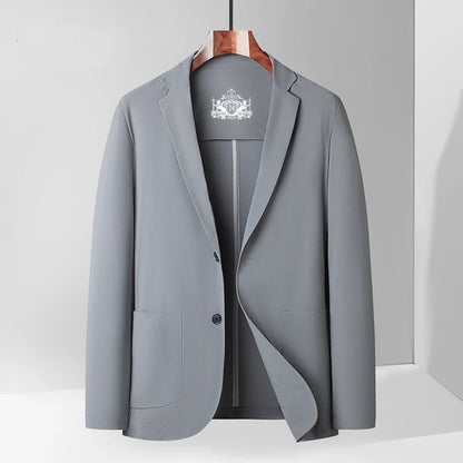 Sun Protection Lightweight Blazer - Fashionable for Outdoor Travel, Weddings, Leisure, Korean Style - Men's Breathable Blazer