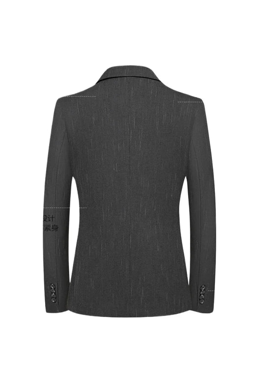 Blazer's New Men's Fashion, Outdoor Travel, Striped, Youthful, Wedding, Hosting, Campus, Slimming, Casual Korean Version Blazer