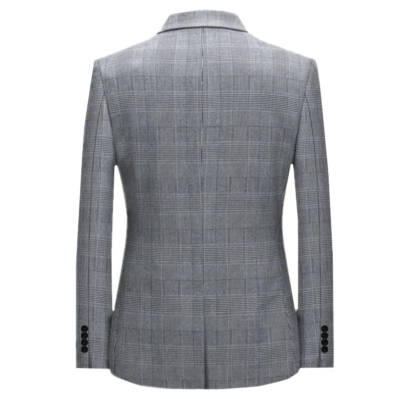 ( Jacket + Pants ) Men's Business Banquet Slim Fit Suits Groom's Wedding Ball Party Dress Blazers and Trouser