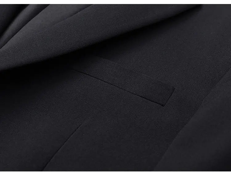 Korean Style Menswear Clothing Blazer Uniform Suits Jackets Coats 2026 Fashion Casual Men Business Social Blazers Hommes De Luxe