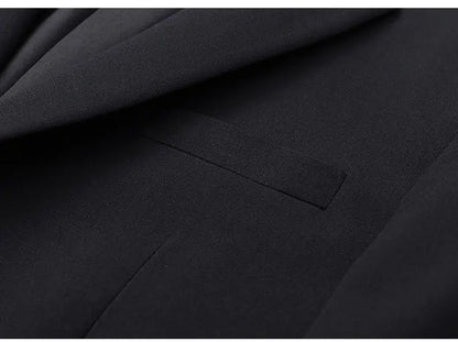 Korean Style Menswear Clothing Blazer Uniform Suits Jackets Coats 2026 Fashion Casual Men Business Social Blazers Hommes De Luxe