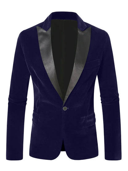 Steampunk Velvet Blazers Jacket for Man Smoking Homme 2025 Luxury Designer Wedding Banquet Groomsmen Formal Dress Men Suit Coats