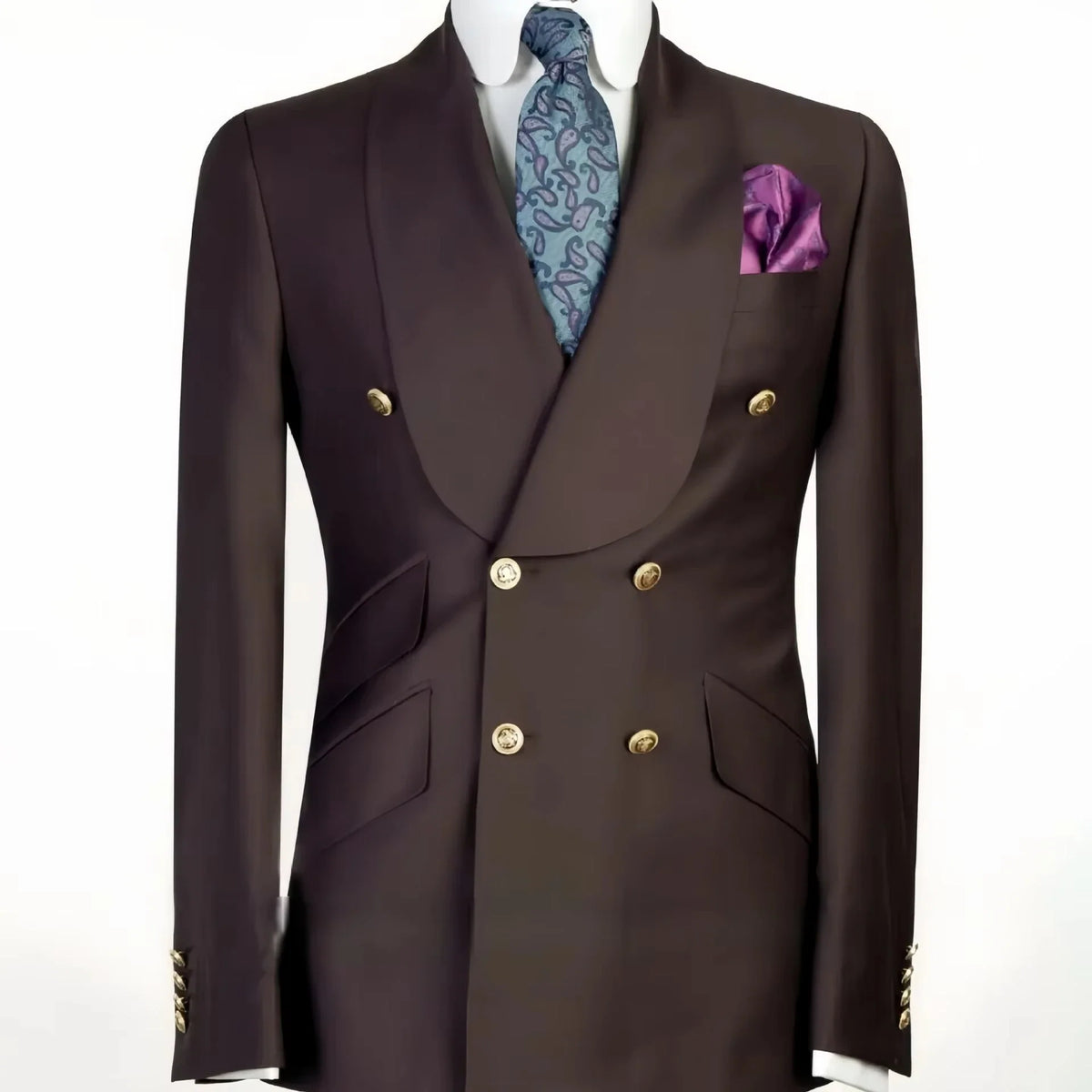 2026 Men's Blazer Business Gentleman Fashionable and Fitted Casual Work Solid-color Wedding Best Man Party
