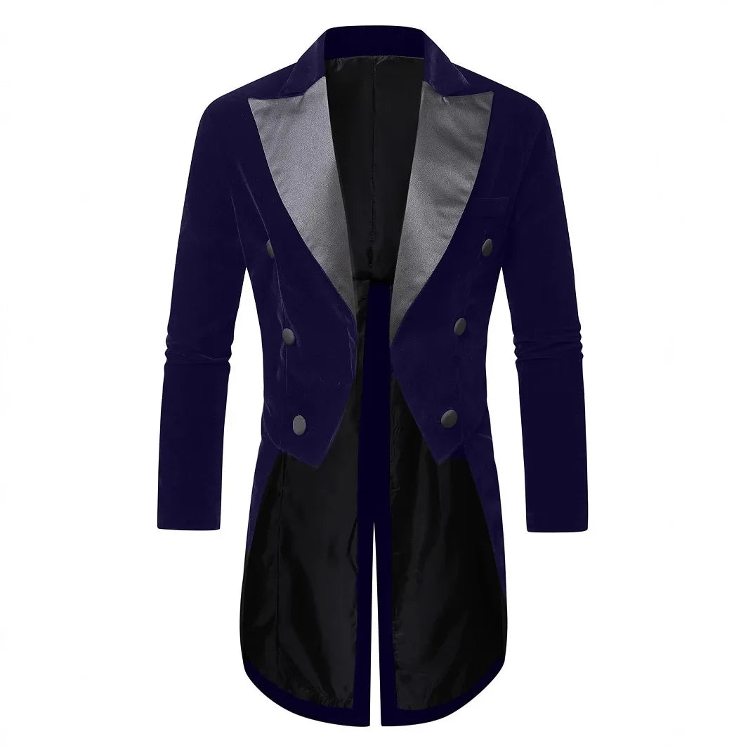 Vintage Mens Velvet Elegant Suit Tuxedo Formal Dress Workwear 2025 Groom Wedding Party Slim Fit Blazer Veste Costume Homme Luxe