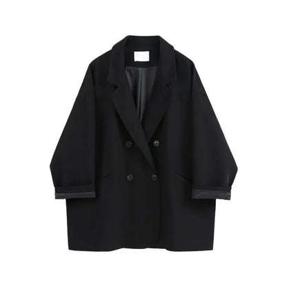 Women's Blazers Over Jacket Dress Brown Female Coats and Jackets Long Clothing Black Outerwear Winter Trend 2025 on Promotion In